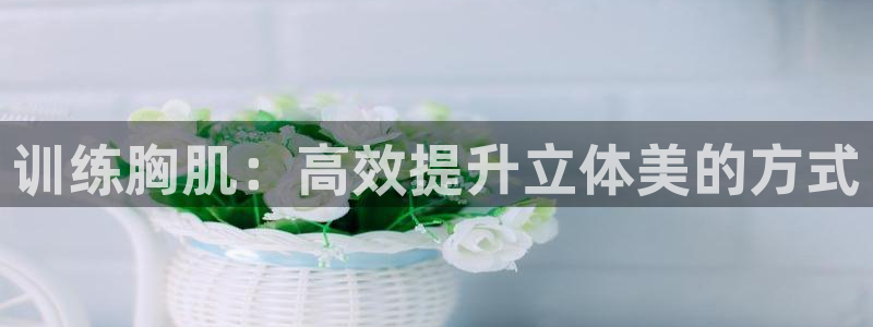 球客岛官方正版app娱乐网站:训练胸肌:高效提升立体美的方式